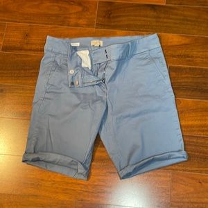 Blue Bermuda Shorts
